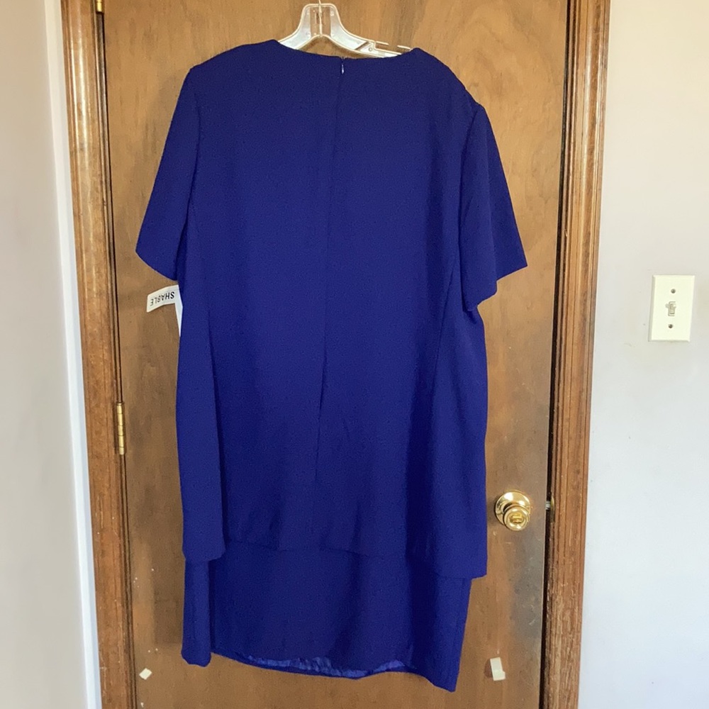 Vintage Worthington dress with shoulder pads size 22W - Picture 11 of 15